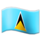 St. Lucia emoji on Samsung